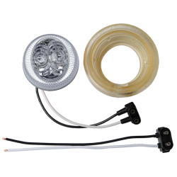 AMBER/CLEAR LENS, CLEAR GROMMET LAMP KIT