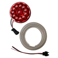 red, clear grommet stop, turn & tail lamp kit